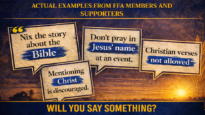 National FFA Prayer Policy Examples