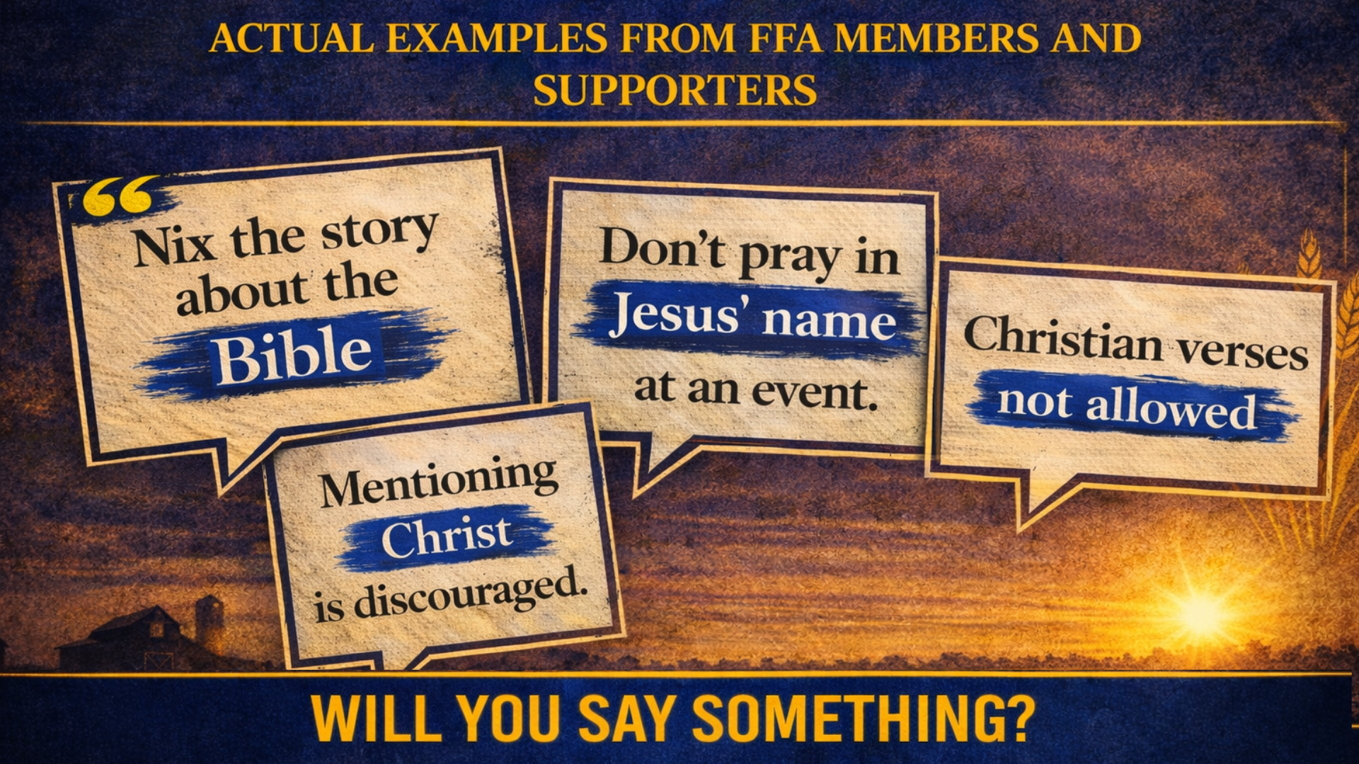 Is This Actually “Inclusion” in the FFA?