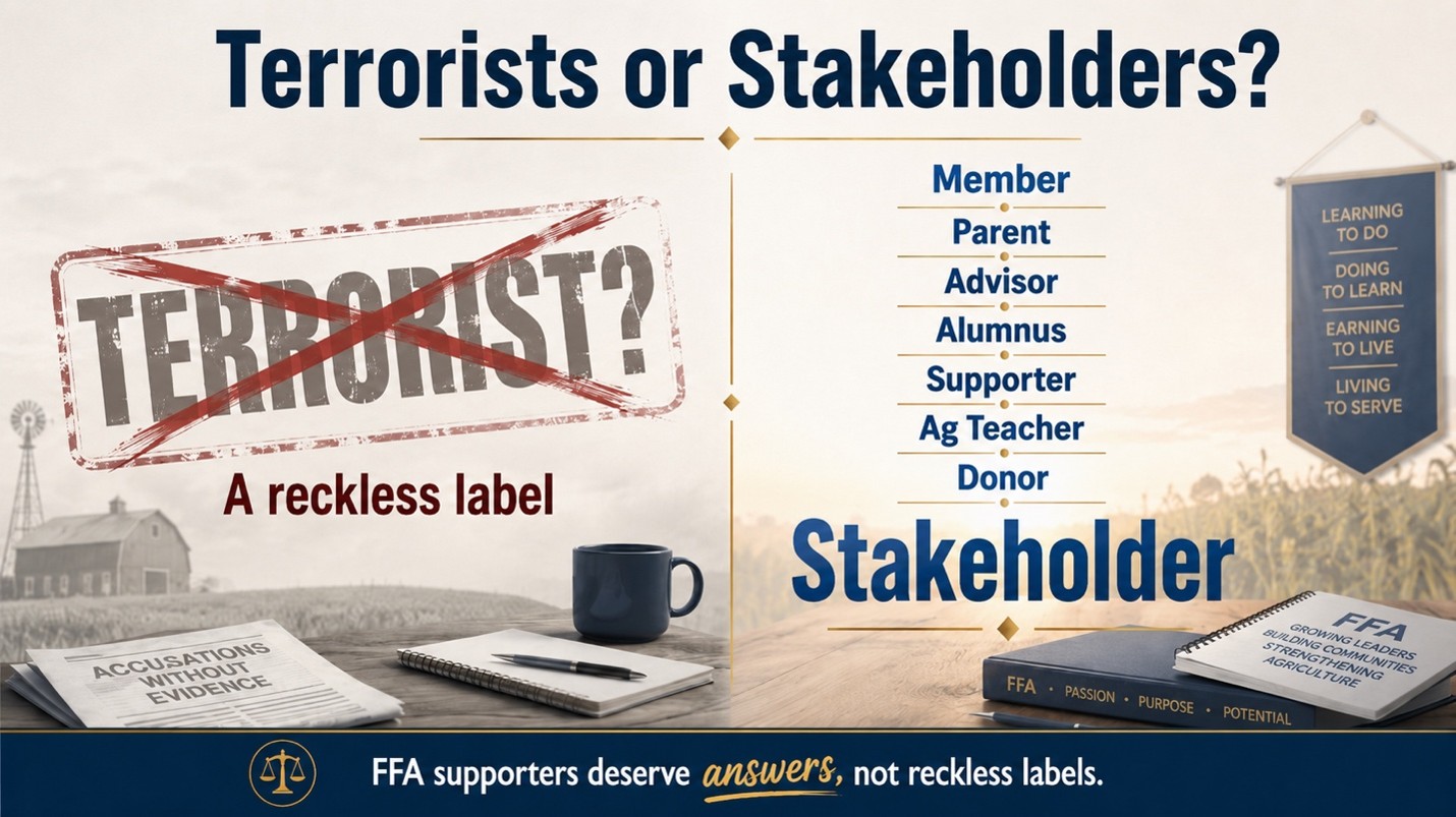 Terrorists or Stakeholders? FFA needs better answers, not reckless labels